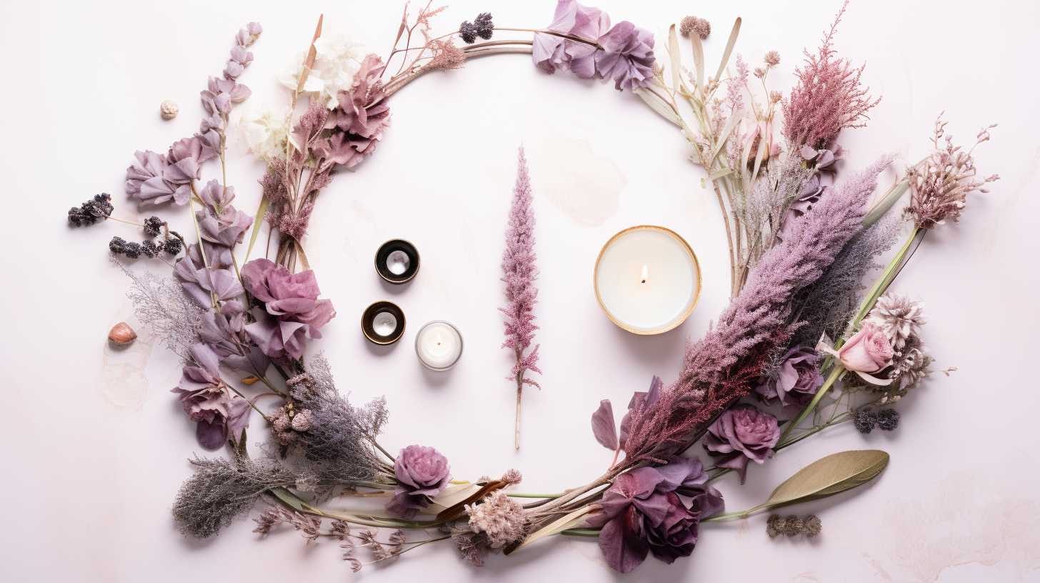 u3474975326_A_minimalist_ethereal_flat_lay_of_a_witchy_floral_f882a880-7e81-4177-881e-1fa63d9ee427_3